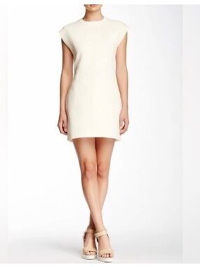 Helmut Lang Textured mini dress